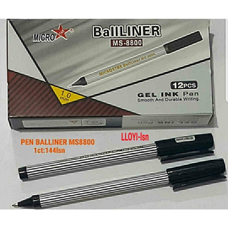 

1pc Pen Gel Bolliner Microstar