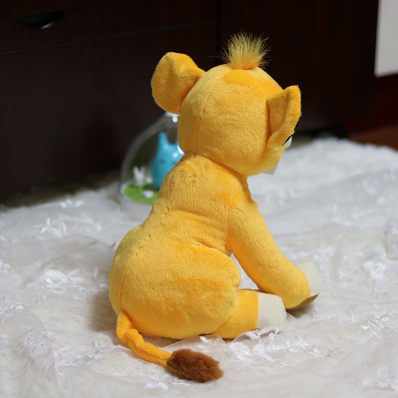 26cm/10&quot;Soft Plush Stuffed Simba Lion Toy Cartoon Movie Character Model Children Gift Soft Plush