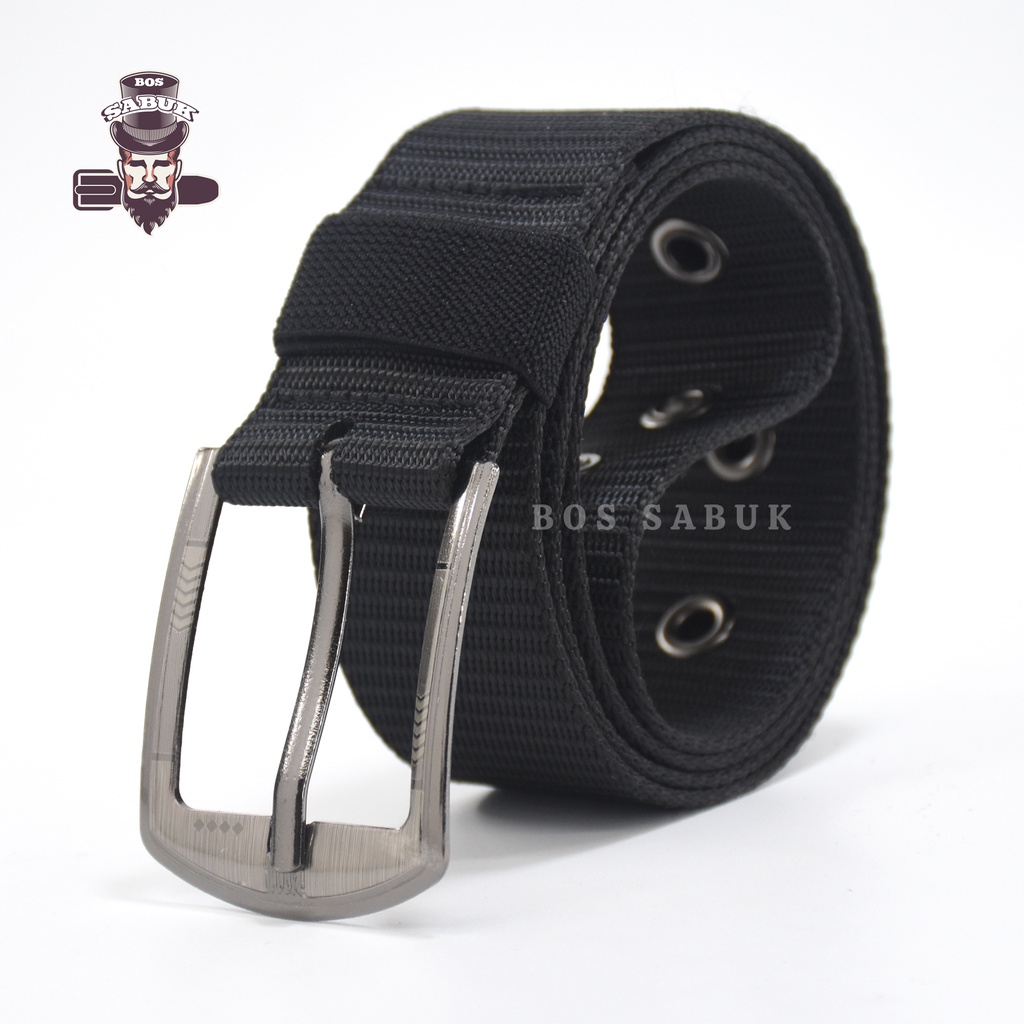 Ikat Pinggang Pria Nylon Canvas Terbaru Sabuk Pria Tactical Military Gesper Kanvas Nylon Men Belt-BS223