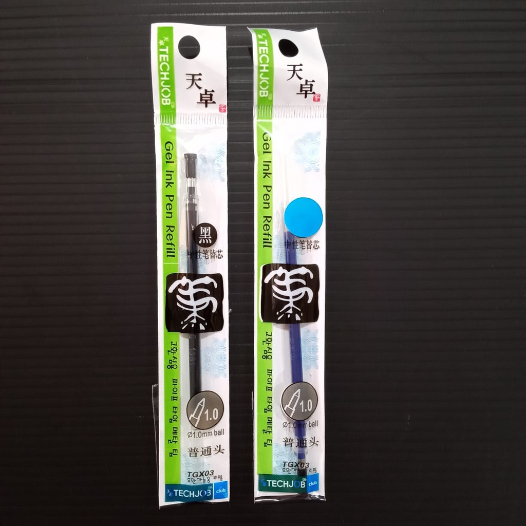 

Refill Ballpoint Techjob 1.0 Warna Hitam dan Biru / Refill Ballpoint Tizo / Refill Gel ink