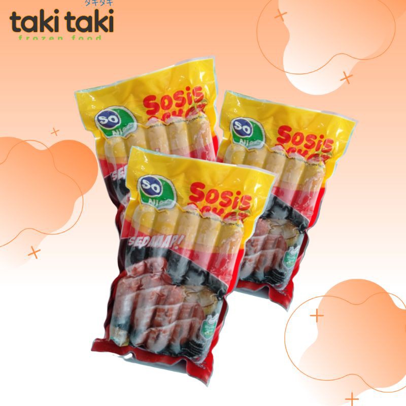 

Sonice sosis Bakar ayam 500gram