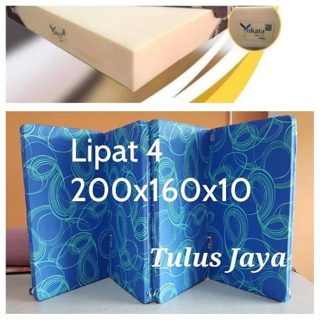 Kasur Lipat INOAC YUKATA 200x160x10 always ready