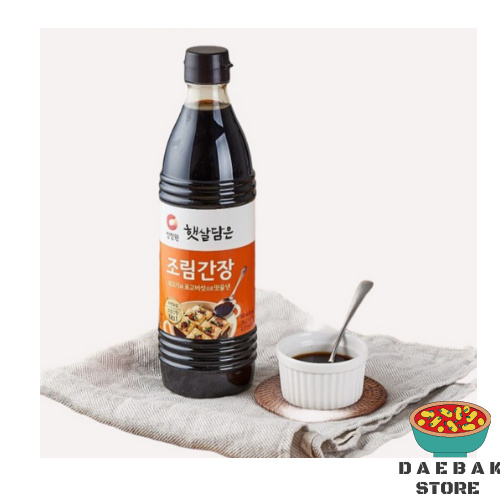 

Chung Jung One Soy Sauce Jorim Ganjang 840ml - Kecap Asin Korea