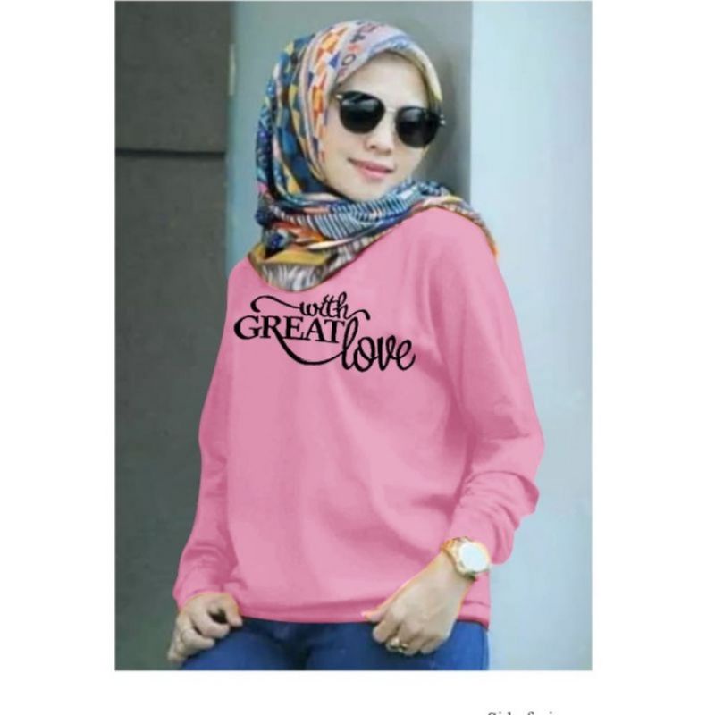 BLOUSE ATASAN ZOLAQU 3UKURAN L/XL/XXL  (GOOD QUALITY)-GREAT LOVE DUSTY