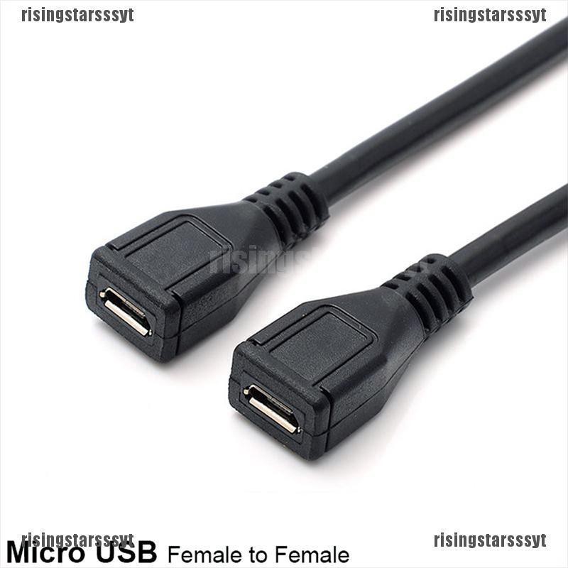 Rsid Kabel Data Charger Micro USB Female Ke Female Ada