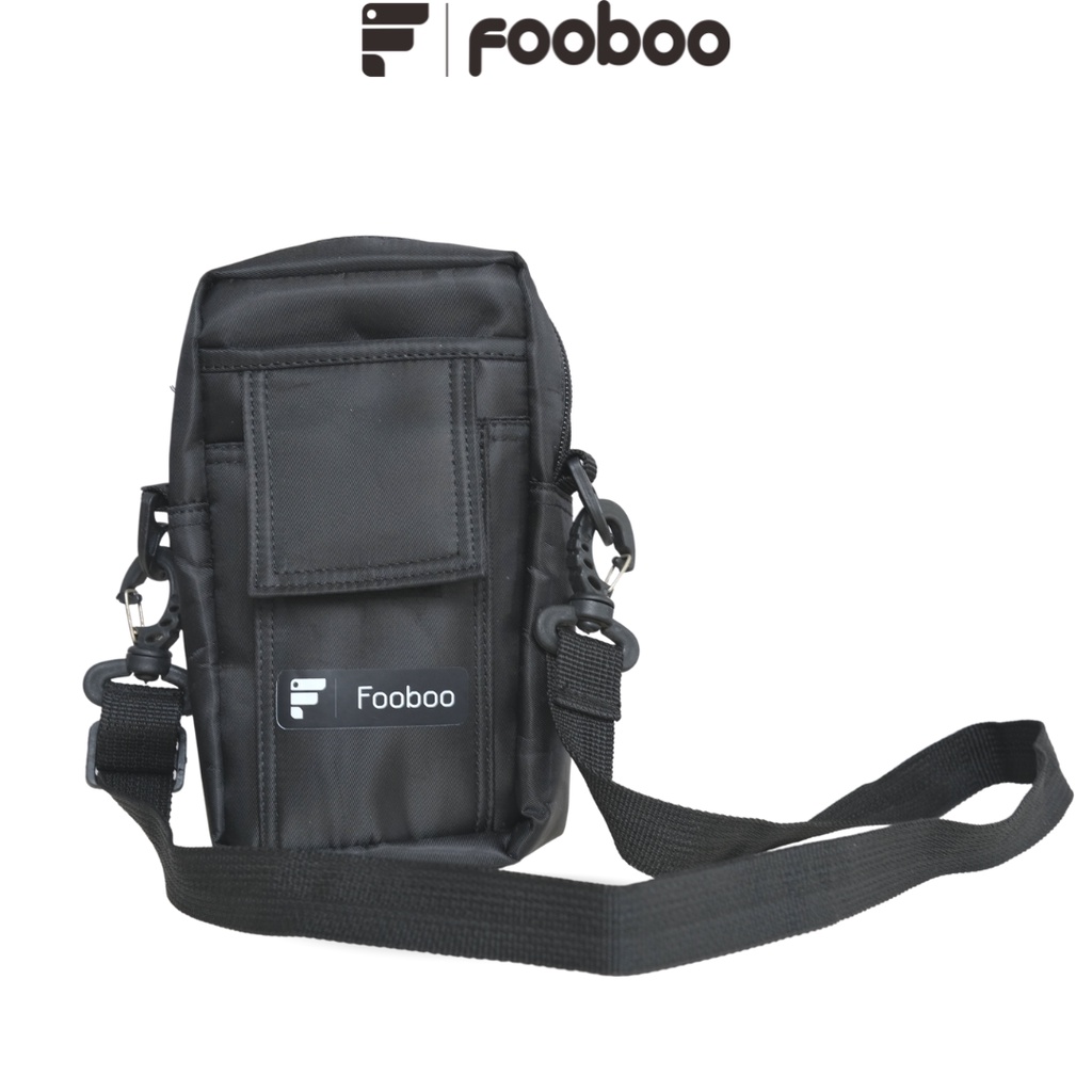 FOOBOO HANGING WALLET DOMPET HP TAS SELEMPANG PRIA SLINGBAG MINI PREMIUM