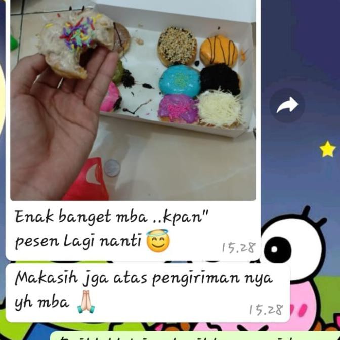 Donat Jco Isi 12 Pcs Request Toping Shopee Indonesia