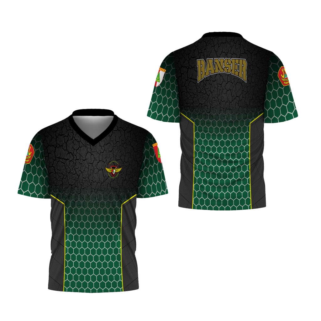 Utamamedia - Kaos Banser Hitam | Kaos Banser Pria | Kaos Banser Lengan Pendek | Kaos Banser V-Neck