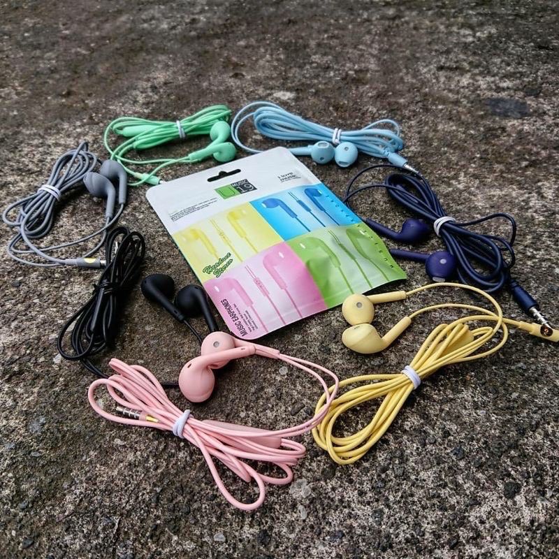 Handsfree MACARON U19 HEADSET STEREO - HENSET HEADSET HANDSFREE EARPHONE HEADPHONE