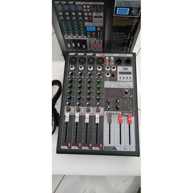 Mixer Audio 4 Channel Ashley MDX 4