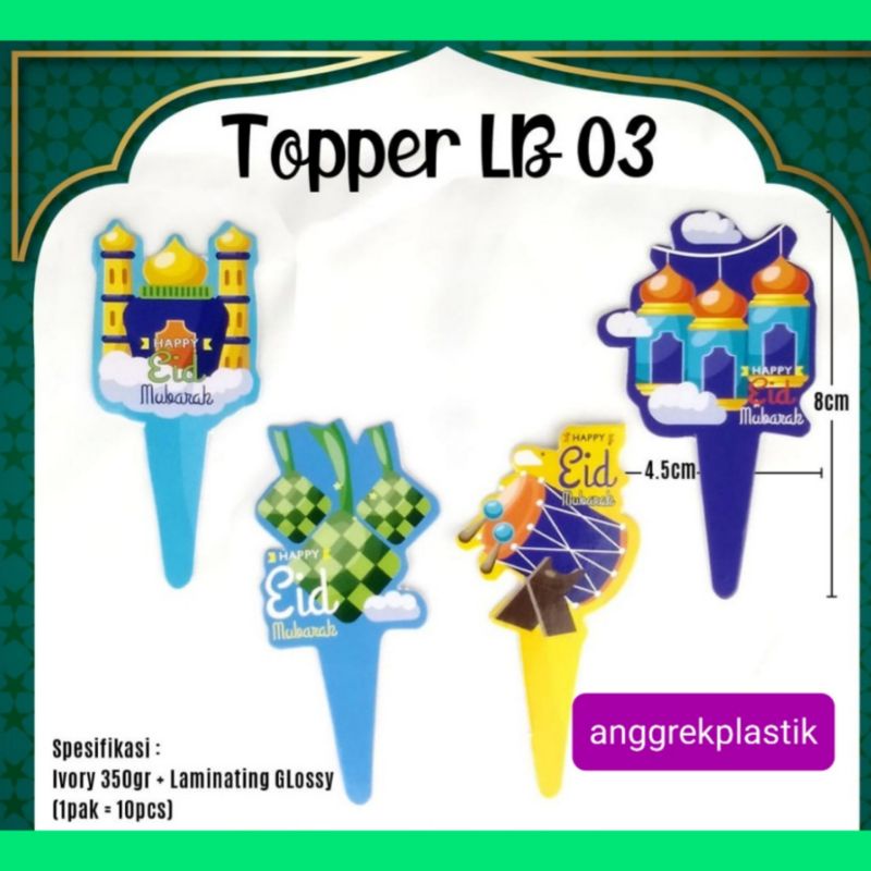 

topper kertas lebaran (10 pc)