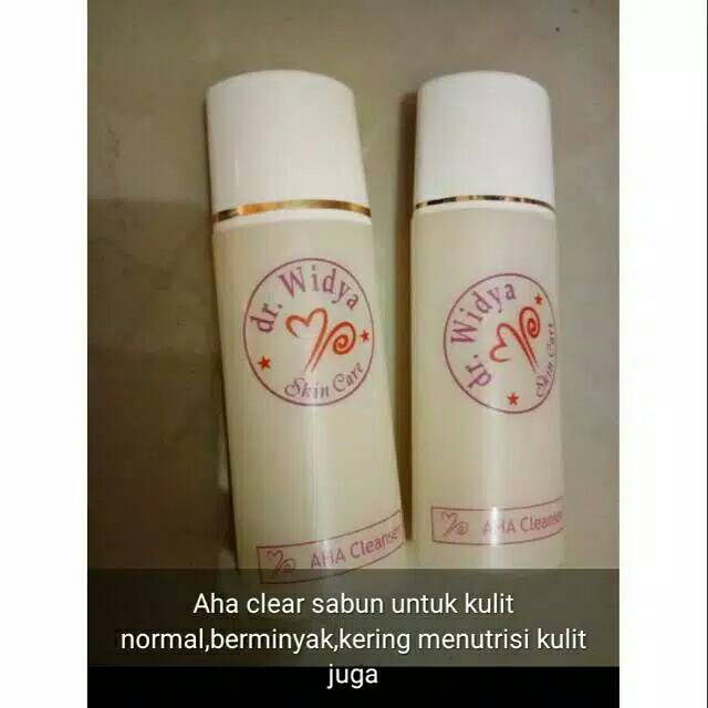 Dr.Widya Aha cleanser