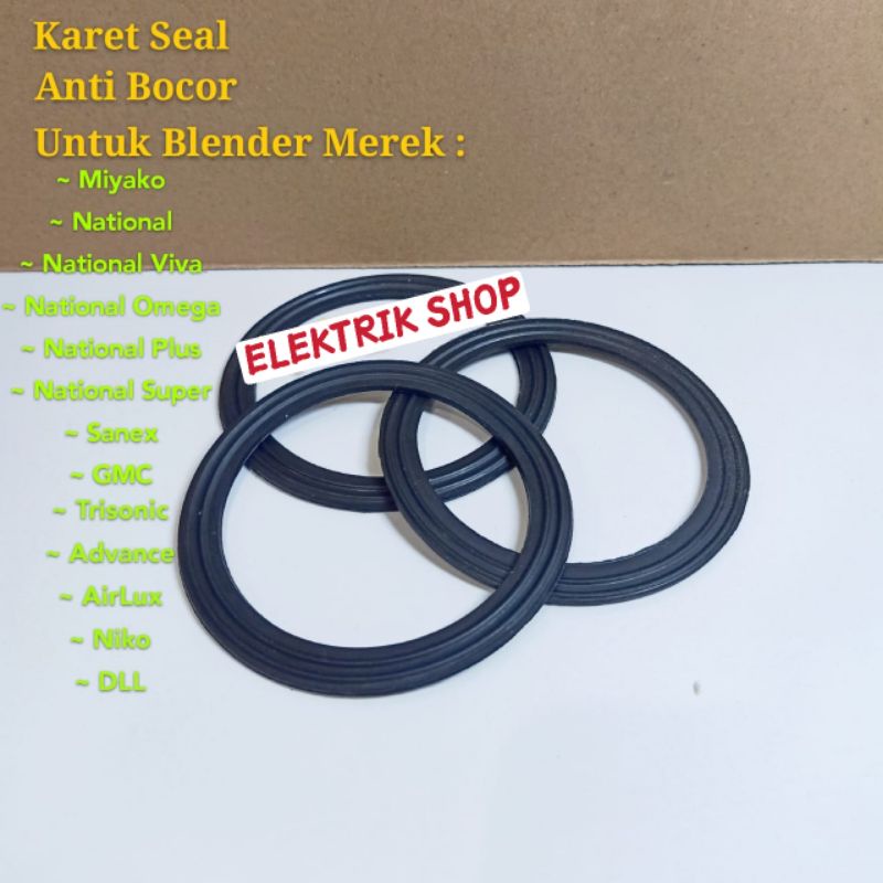 KARET SEAL ANTI BOCOR UNTUK BLENDER MIYAKO NATIONAL AIRLUX TRISONIC SANEX GMC DLL