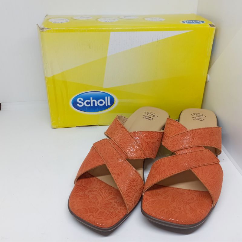 Scholl Bella size 39 Original Sandal Kulit Wanita Asli