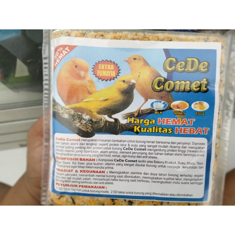 CEDE COMET EXTRA FUMAYIN/menambah mental burung,meningkatkan kuwalitas telur