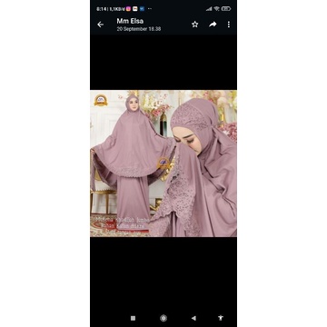 mukena pesanan mama elsa