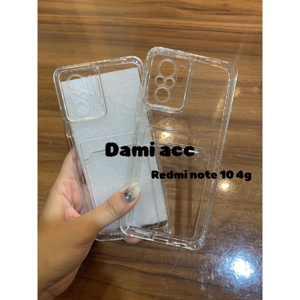 clear card case untuk redmi a1 redmi note 10 4g note 10s redmi note 10 5g redmi note 11 4g redmi not
