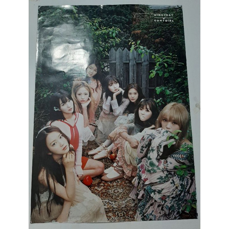 OFFICIAL POSTER OH MY GIRL WINDY DAY ver. 2