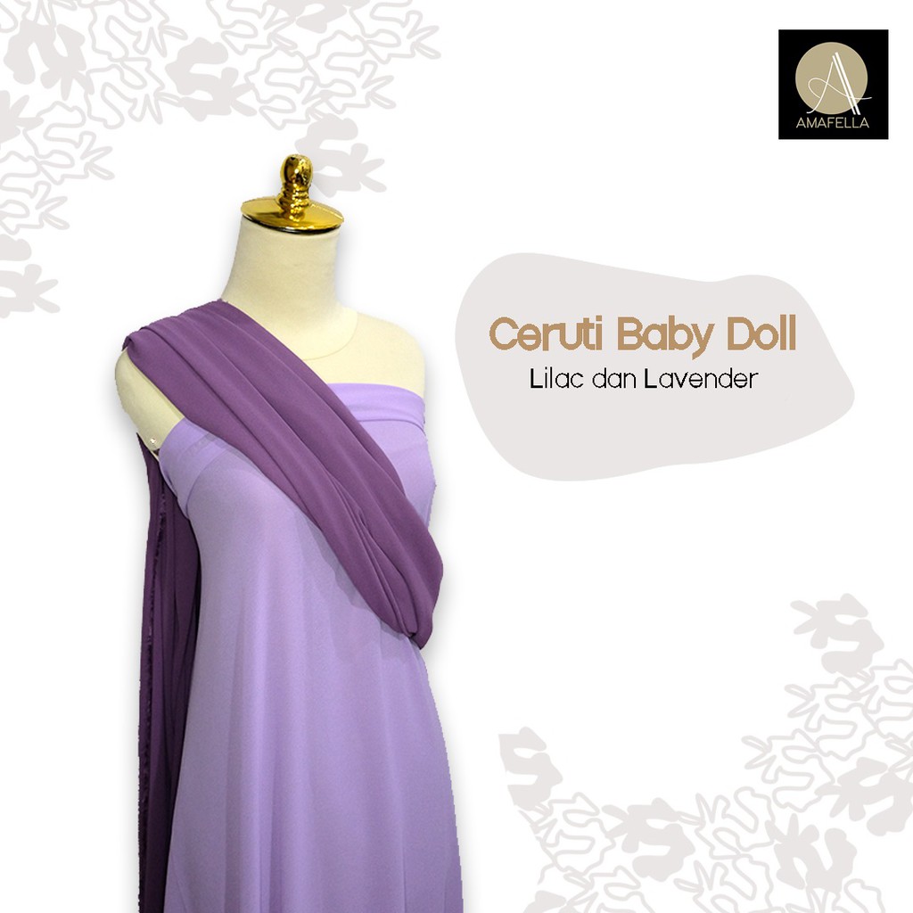 1/2 meter Kain Ceruti Baby Doll Premium