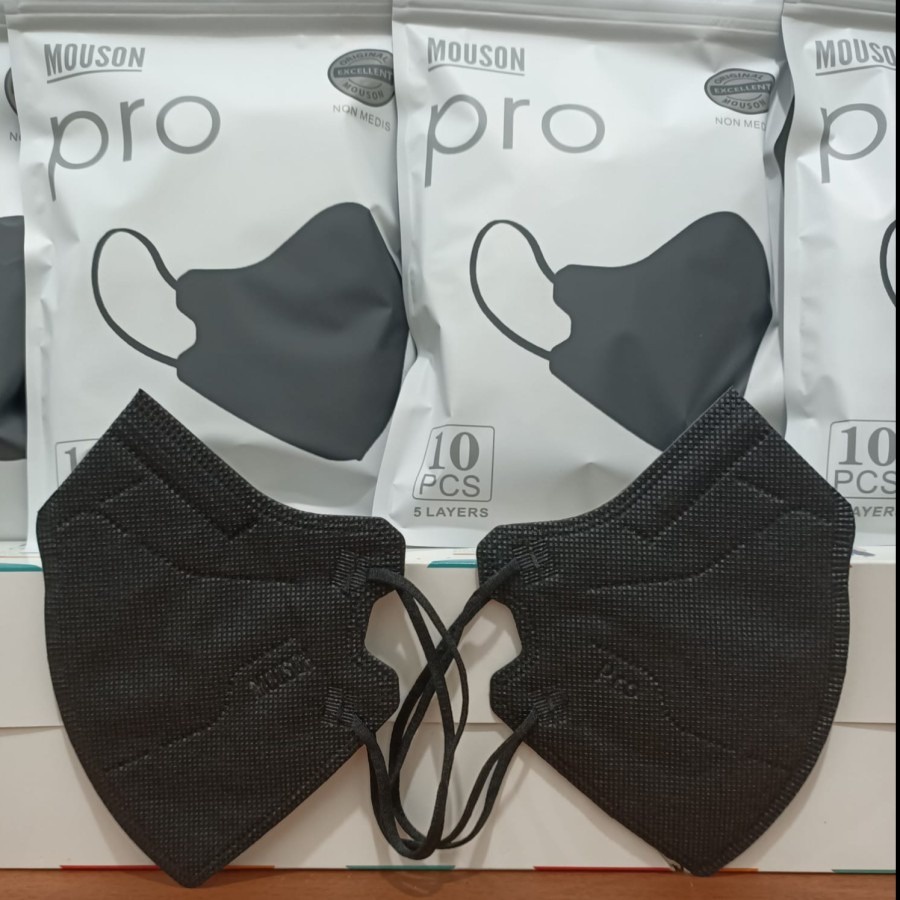 Masker KN95 Pro Mouson Masker KN 95 Mouson Pro Isi 10.Pcs Disposable