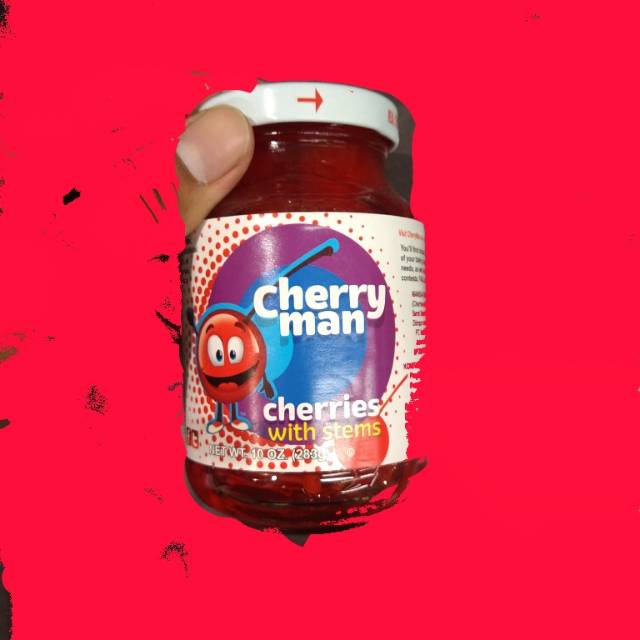 

cherry man 283gr buah ceri dalam botol can