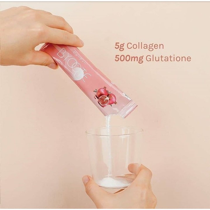 BYOOTE Collagen Glutathione - Suplemen Kecantikan Perawatan Kulit Tubuh