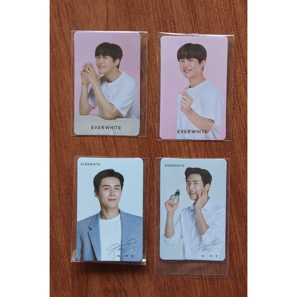 Official Photocard Kim Seon Ho X Everwhite