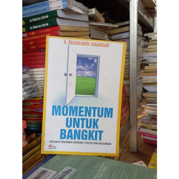OBRAL BUKU BACAAN MOTIVASI / INSPIRASI / BISNIS / INOVASI / CERITA GILA PENGUSAHA MUDA INDONESIA / PERUBAHAN BESAR / PENGEMBANGAN DIRI / MURAH ORIGINAL-MOMENTUM BANGKIT