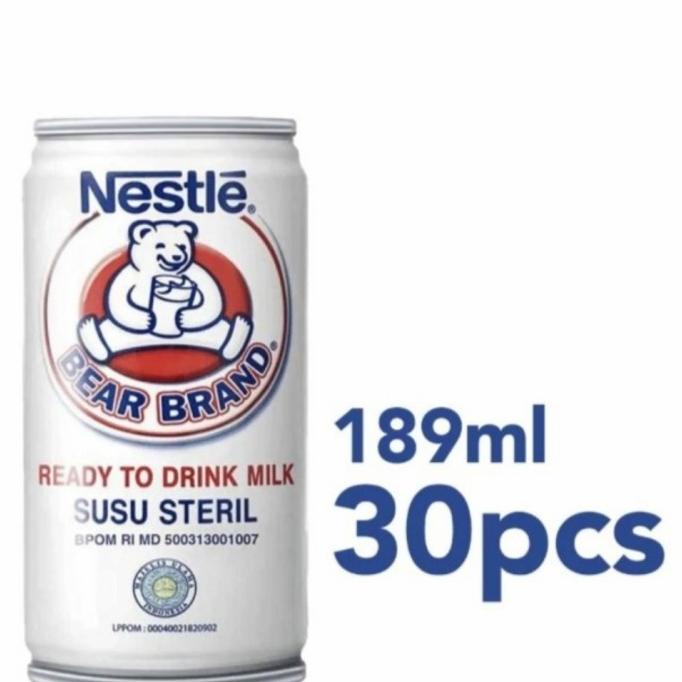 

[COD] susu beruang bear brand 1 dus 30 kaleng [COD]