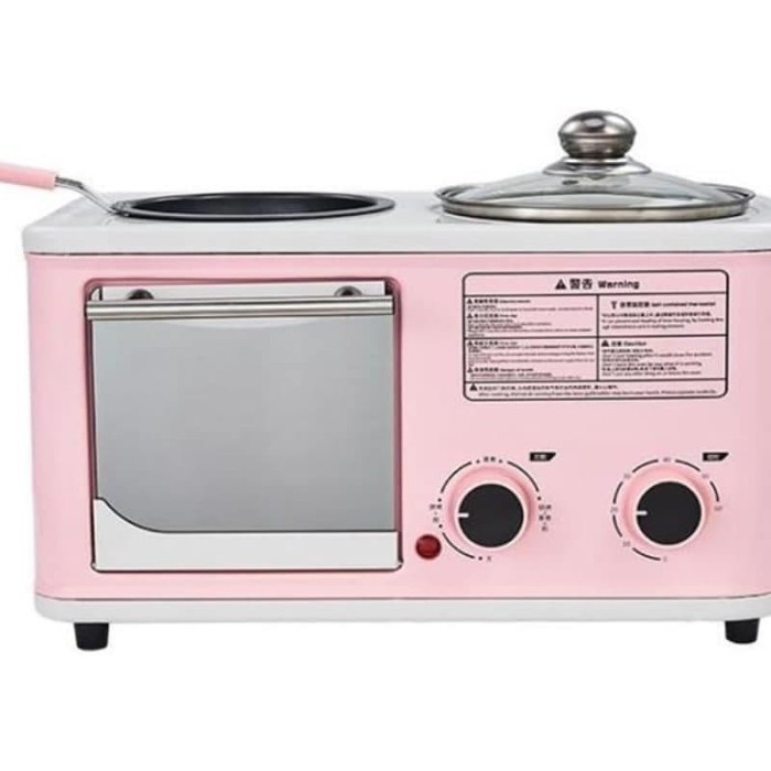 MESIN PEMBUAT SARAPAN MULTIFUNGSI 3IN1 OVEN MINI ELEKTRIK GL99