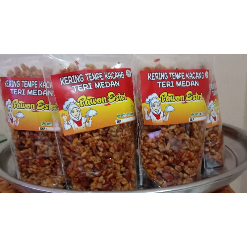 

kering tempe kacang teri medan