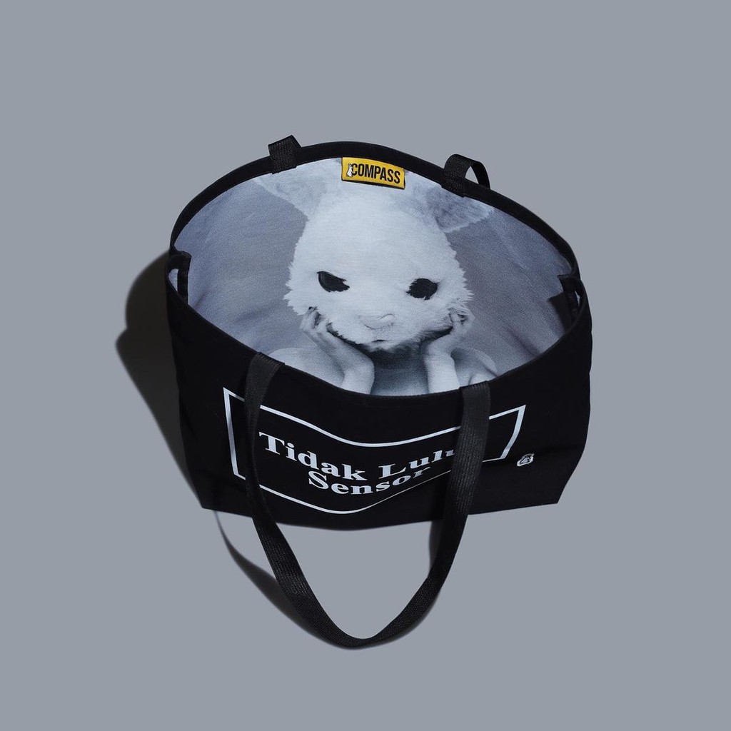 TOTEBAG COMPASS FR2 FXXKINGRABBITS TAS Vintage Retrograde-2