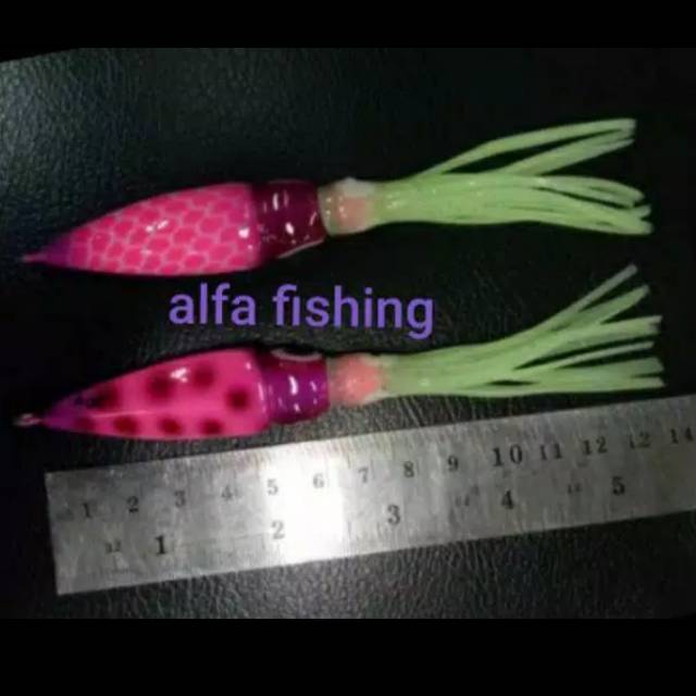Umpan pancing jig cumi fosfor 100gr