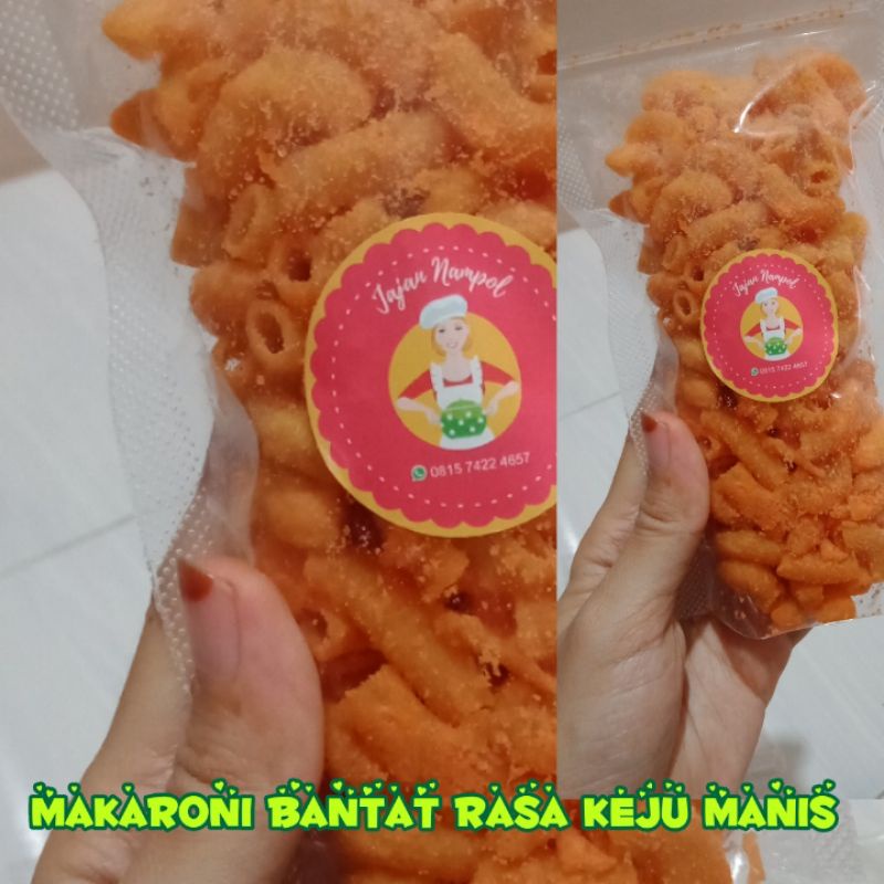 

Makaroni bantat Rasa Keju manis 80 gram