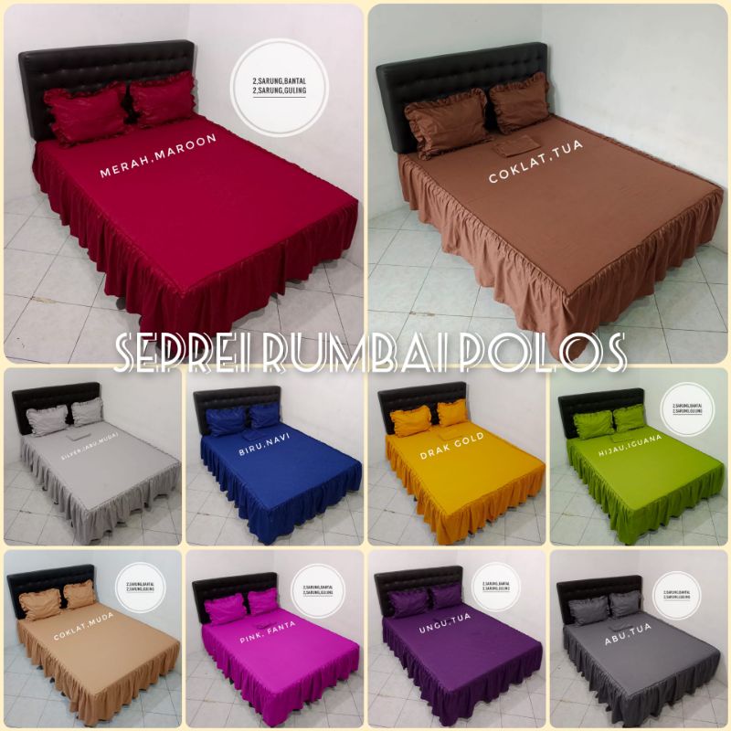 sprei rumbai polos 160 & 180 seprei rumbai polos 180