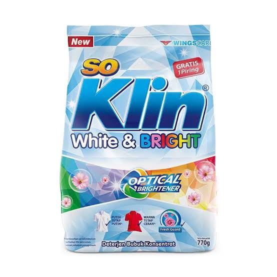 So Klin Softergent White Bright 770g Soklin