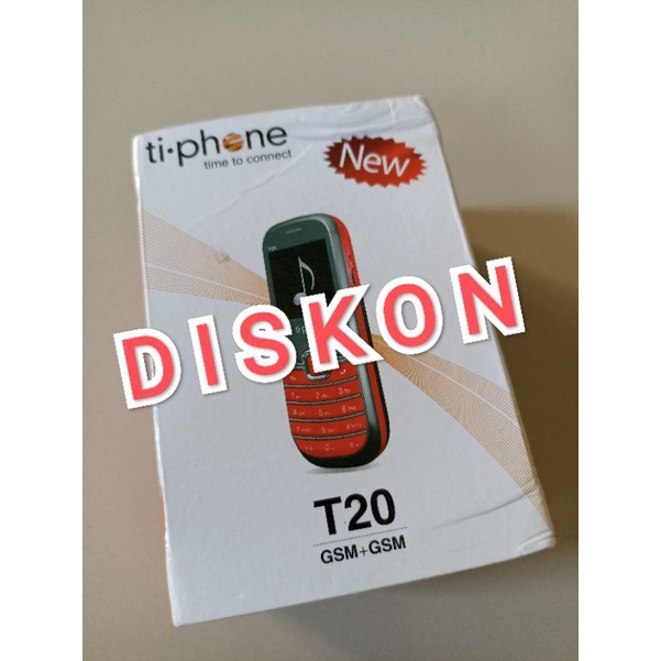 Handphone Unik Mini Merk Ti-phone T20 GSM-GSM (Ukuran Mungil)