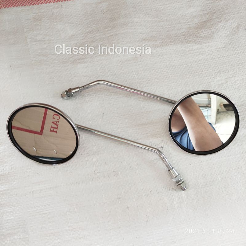 Spion Honda C70 kaca spion C70 drat 12
