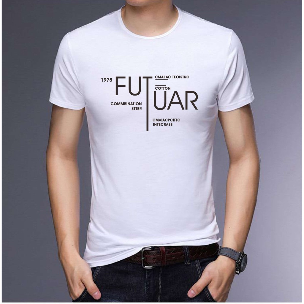 BS/COD/BAJU KAOS TANGAN PENDEK FUTUA/PRIA/REALPICTURE