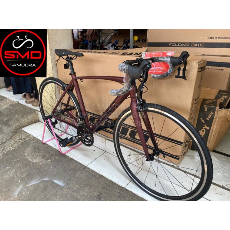 Sepeda Balap Road Bike United Genio Aerio R1 2021 Carbon Look Murah BDG