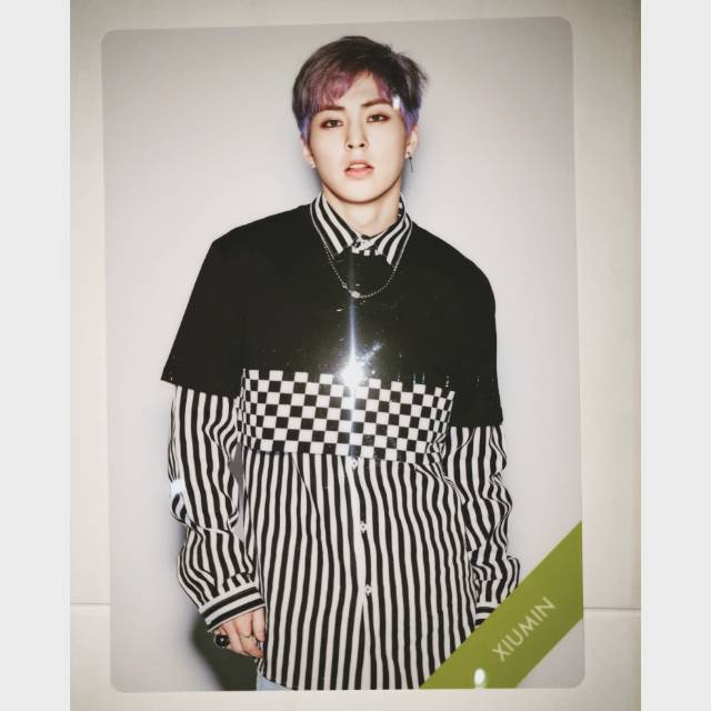 EXO CBX girls album shitajiki / pencil board - xiumin version