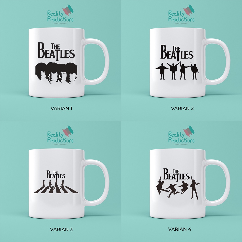 Merchandise Mug Gelas Cangkir The Beatles