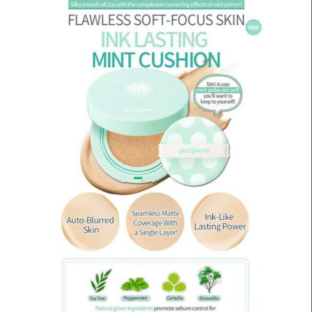 PERIPERA INK LASTING MINT CUSHION