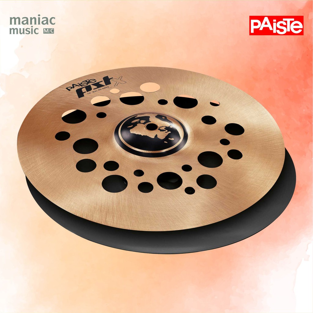 Paiste PSTX DJs 45 Hats 12 Inch - Cymbal. HiHat. Dynamic. Warm. Strong Presence
