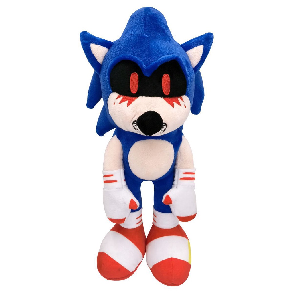 30cm Mainan Boneka Sonic EXE The Spirits Of Hell Plush Toy Evil Blood Soft Stuffed Doll Gift Kids