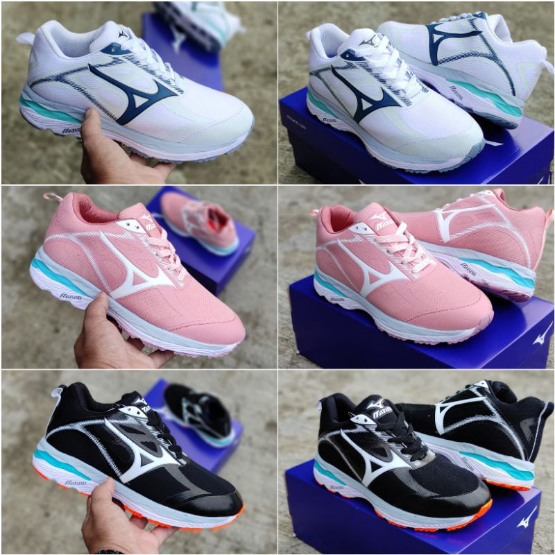 sepatu voli mizuno / sepatu voli wanita / sepatu olahraga cewe /