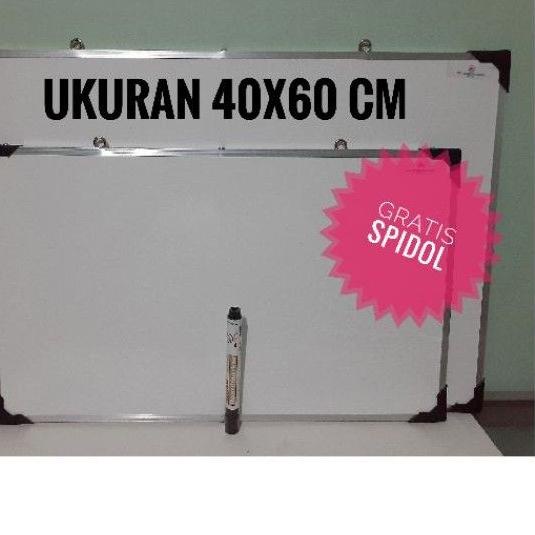 

Gratis ongkir!! ATR-770 Papan Tulis Putih / Whiteboard 40x60 cm (White Board 40x60 cm)