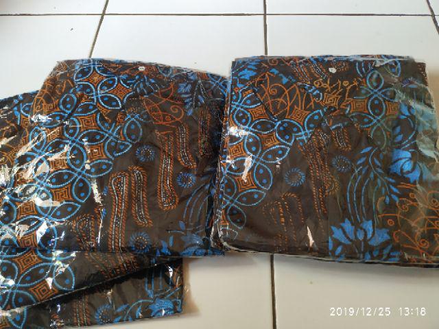 Kemeja Hem Batik Terviral Top 1 Di Shopee Original No Kw Ready Seragam Harga Grosir