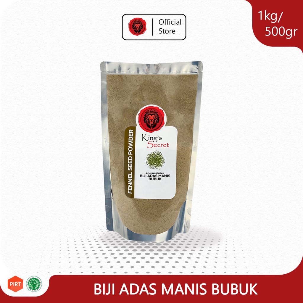 

KINGS SECRET - BIJI ADAS MANIS BUBUK | FENNEL SEED POWDER