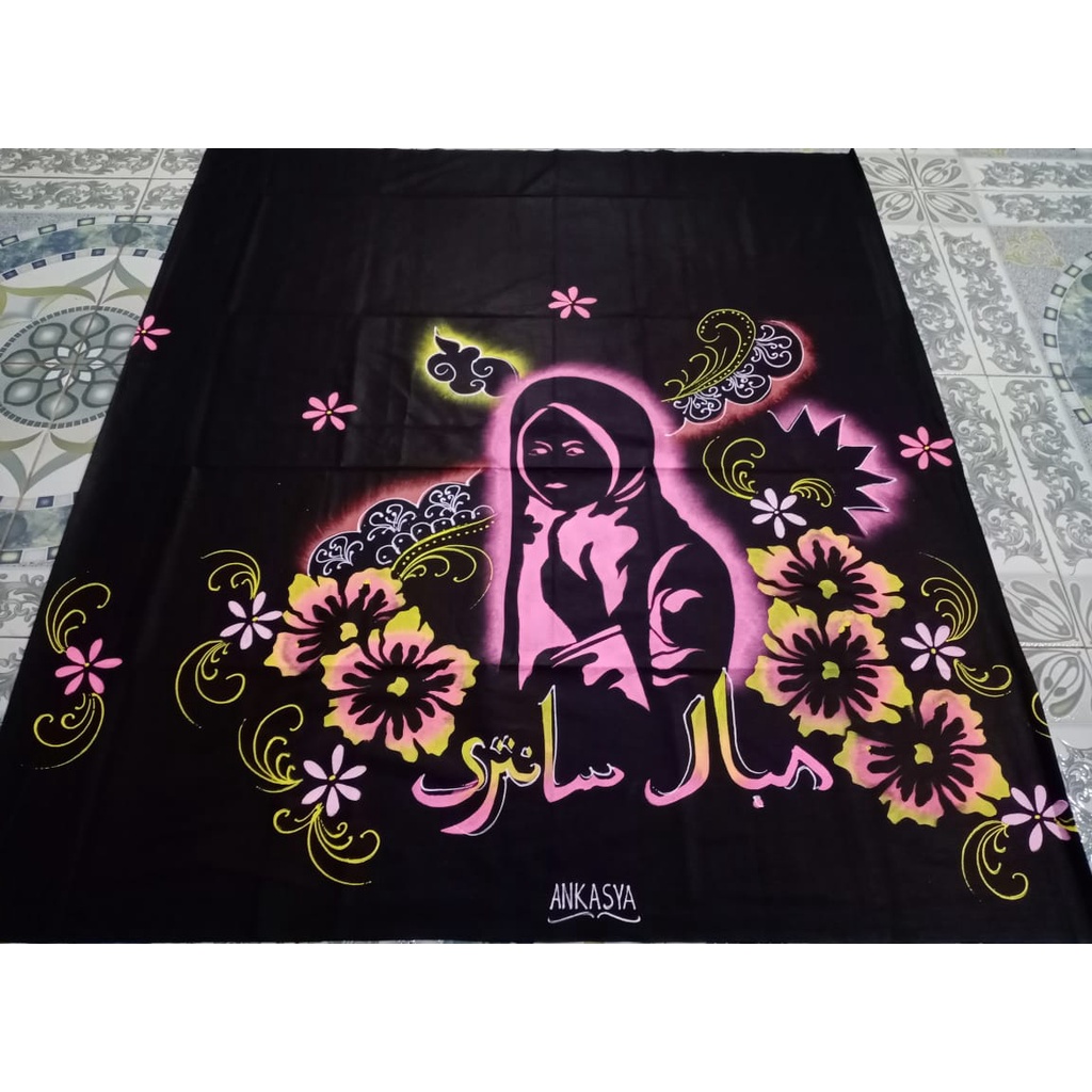 Sarung batik lukis ornamen ankasya / sarung ALfathar 020